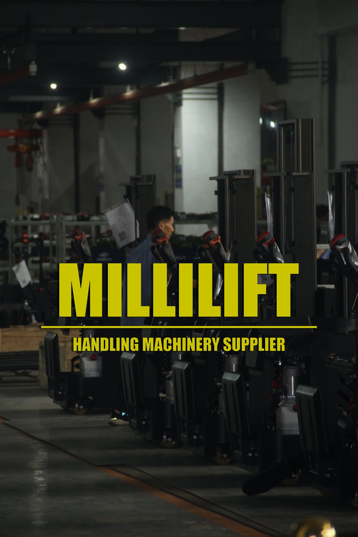MILLILIFT ハンドパレットトラック 2.5トン 高炭素鋼製 ボディ | 550mm 